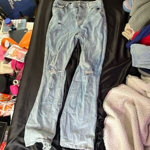 WILD FABLE Highest Rise Flare Ripped Jeans